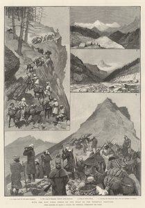 Med Niti Field Force på vägen mot Thibetan Frontier